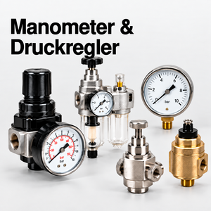 Manometer, Druckregler und Wartungsgeräte
